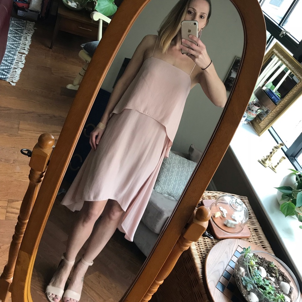 Banana Republic tiered dress.